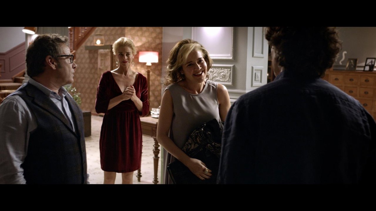 El momento en que reciben a Peretti, que hace de él mismo en la película 