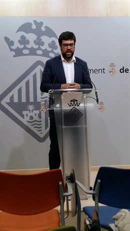 El teniente de alcalde Antoni Noguera