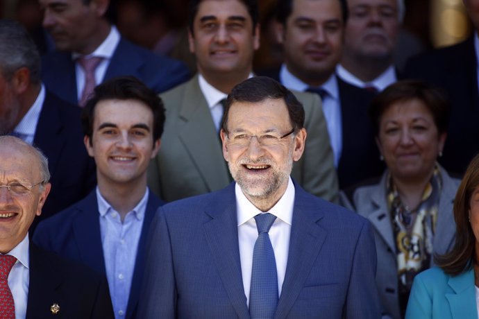 Rajoy y Mato en la firma del Pacto sobre Sanidad