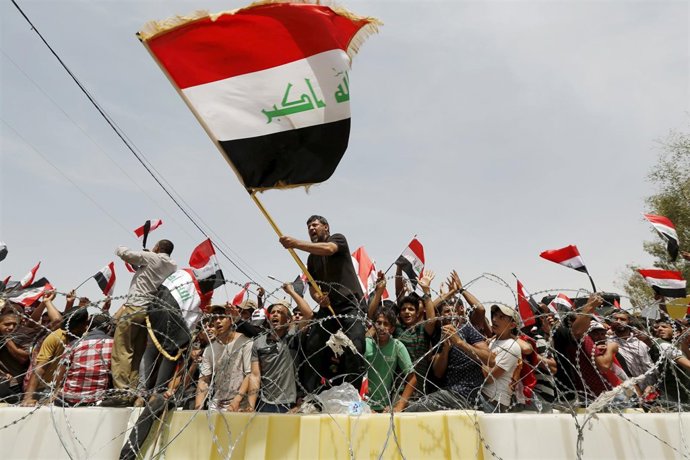 Protestas en Irak
