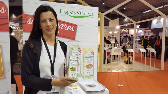 La gerente de Liquats Vegetals, Laura Erra