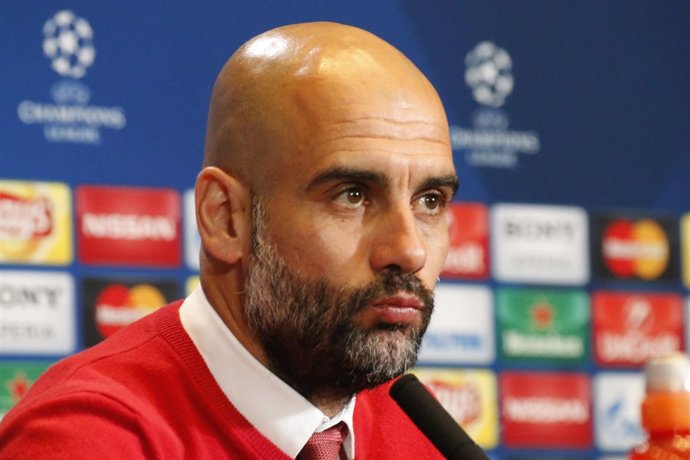 El entrenador del Bayern, Pep Guardiola