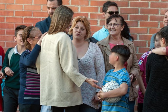 Reina Letizia en Fundación Secretariado Gitano/ Jose Oliva Garcia
