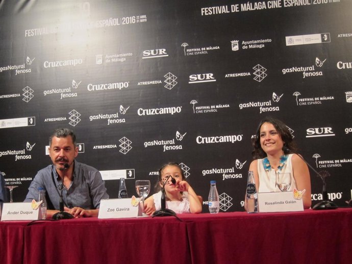 Presentación de 'Zoe' en el Festival de Cine de Málaga