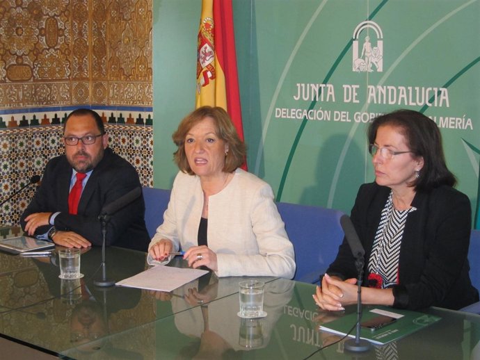 Rafael Peral, Carmen Ortiz y Gracia Fernández 