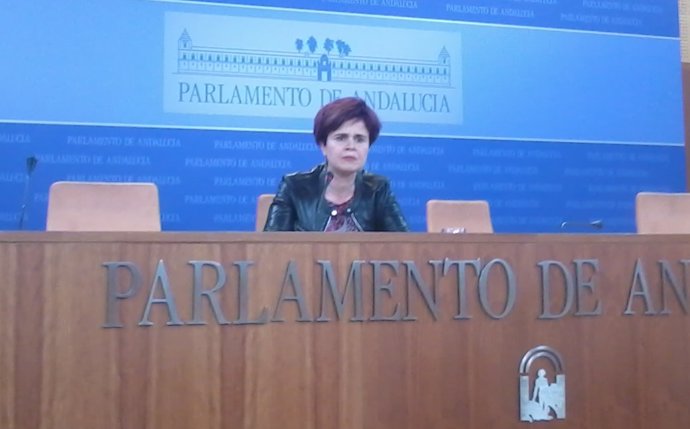 La portavoz adjunta de Podemos en el Parlamento andaluz, Esperanza Gómez