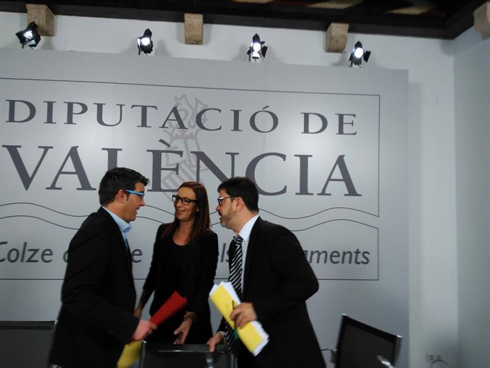 Altur, Amigó y Rodríguez presentan el PPOS 2016 de la Diputación de Valencia