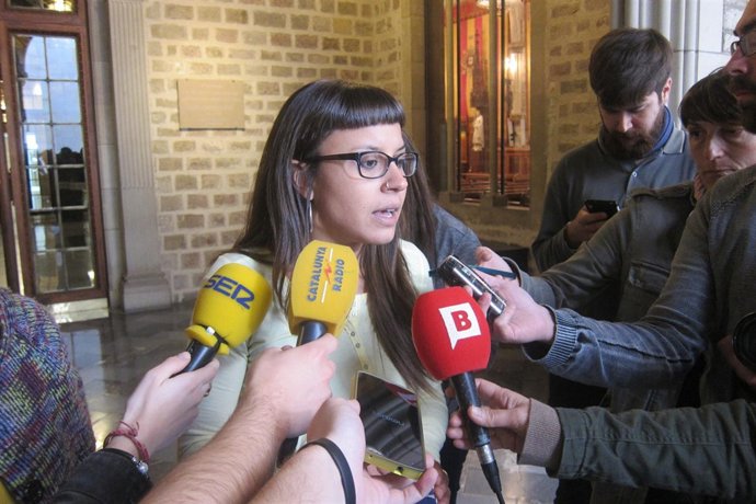 La concejal de Barcelona Maria Rovira (CUP)