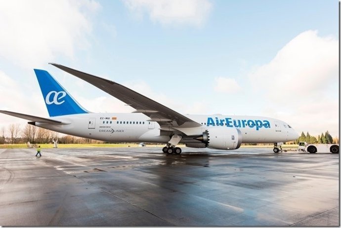Avión de Air Europa