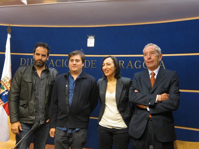 Cebirán, Lacosta, Palacín y Gimeno han presentado los premios hoy en la DPZ