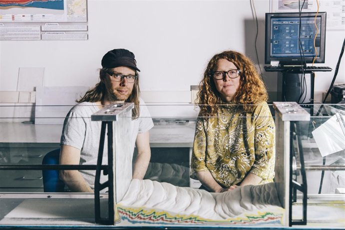 Los artistas Ruth Jarman y Joe Gerhardt de SonarPlanta