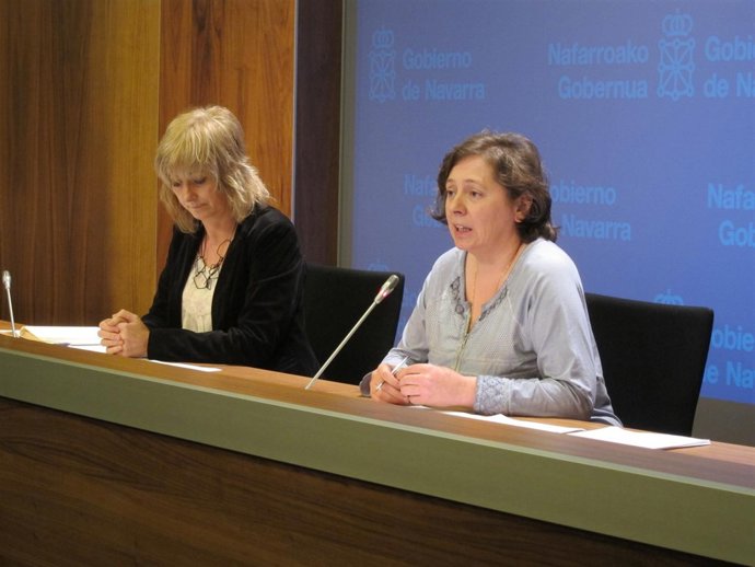 Ana Ollo e Isabel Elizalde.