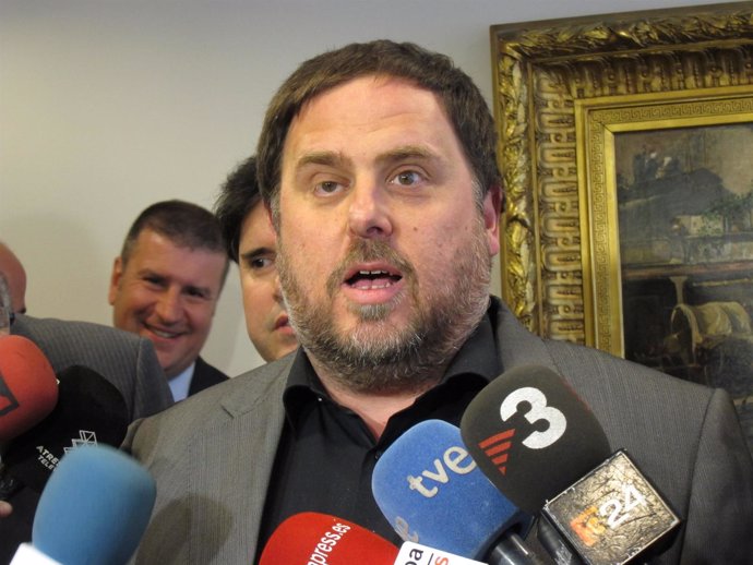 El conseller Oriol Junqueras