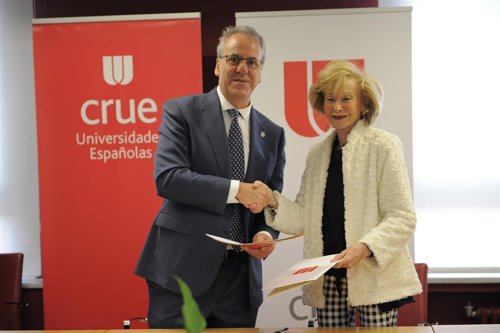 Segundo Píriz y María Teresa Fernéndez de la Vega