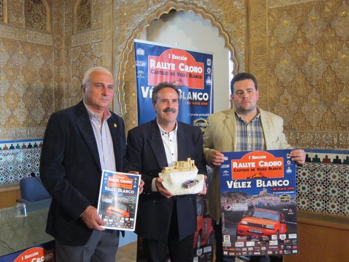 Presentación del rallye crono 'Castillo de Vélez Blanco'