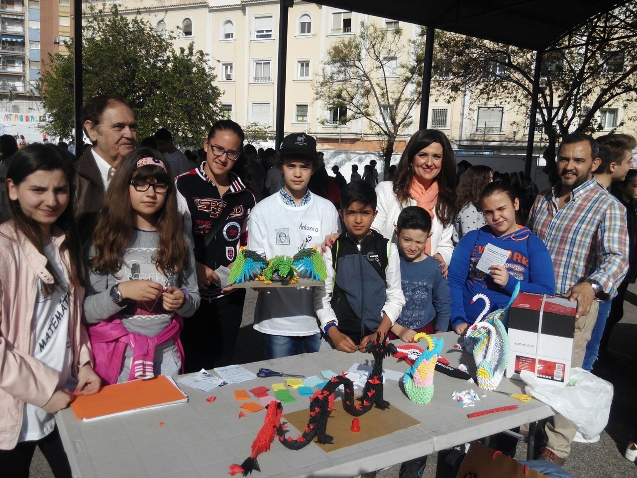 Participantes en 'Matemáticas en la calle'
