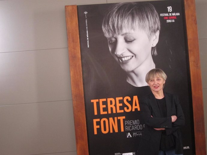Teresa Font en el Festival de Cine de Málaga 