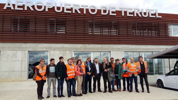 Visita al Aeropuerto de Teruel