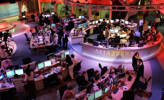 Sede de la cadena Al Yazira en Qatar