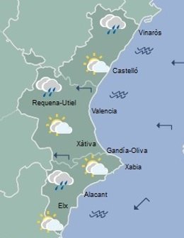 Predicción para este jueves 