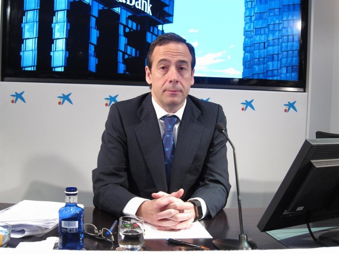 El consejero delegado de CaixaBank, Gonzalo Gortázar