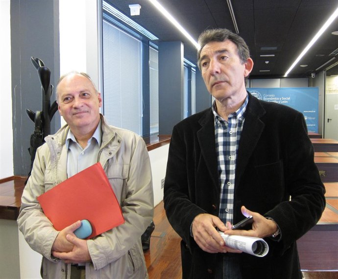 Temprano (i) y Hernández (d)