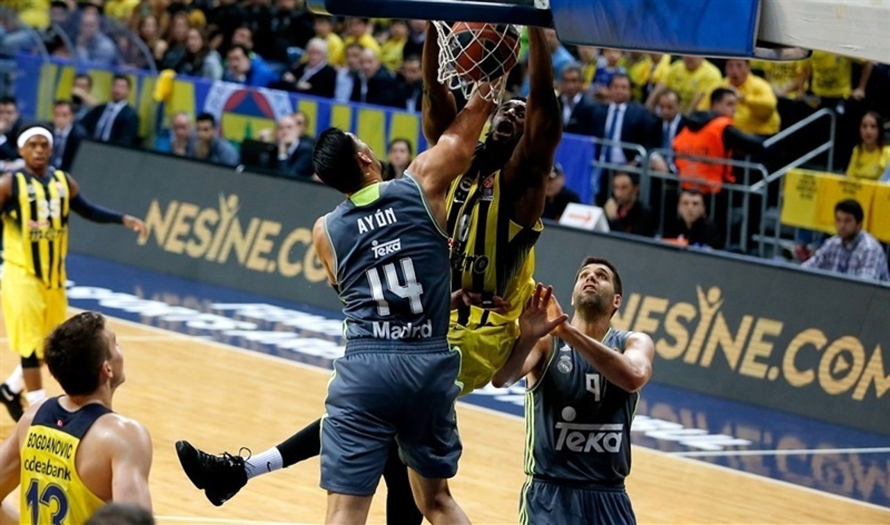 Ekpe Udoh (Fenerbahce) ante el Real Madrid