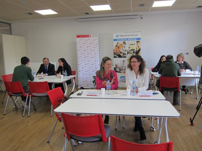 Presentación del programa Reincorpora de La Caixa