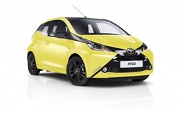 Toyota. Aygo x-cite 3ª edición amarillo/negro