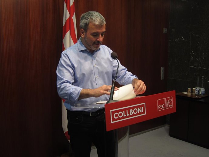 El líder del PSC en el Ayuntamiento de Barcelona, Jaume Collboni