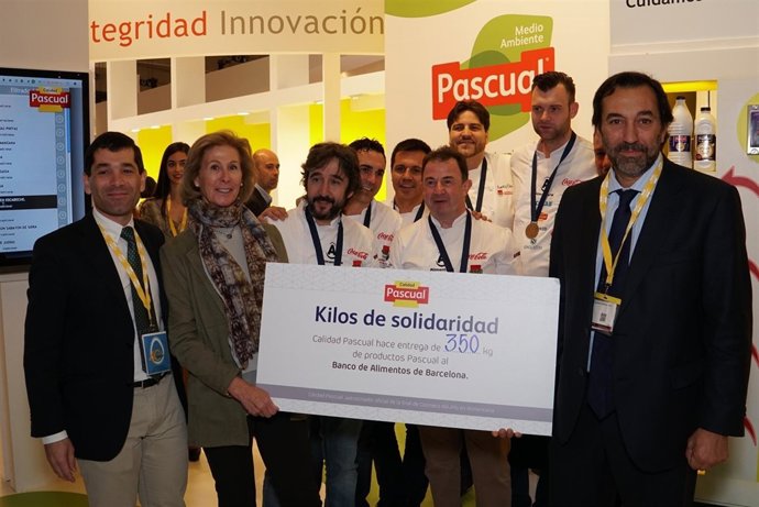 Calidad Pascual Banco de Alimentos de Barcelona Alimentaria 2016