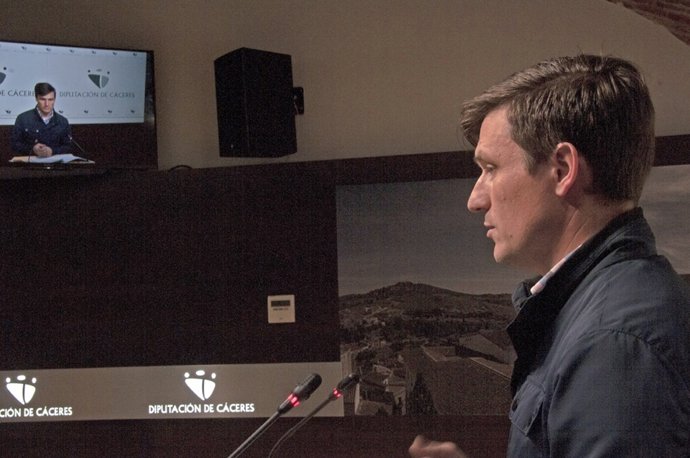 Fernando G. Nicolás, portavoz de la Diputación de Cáceres