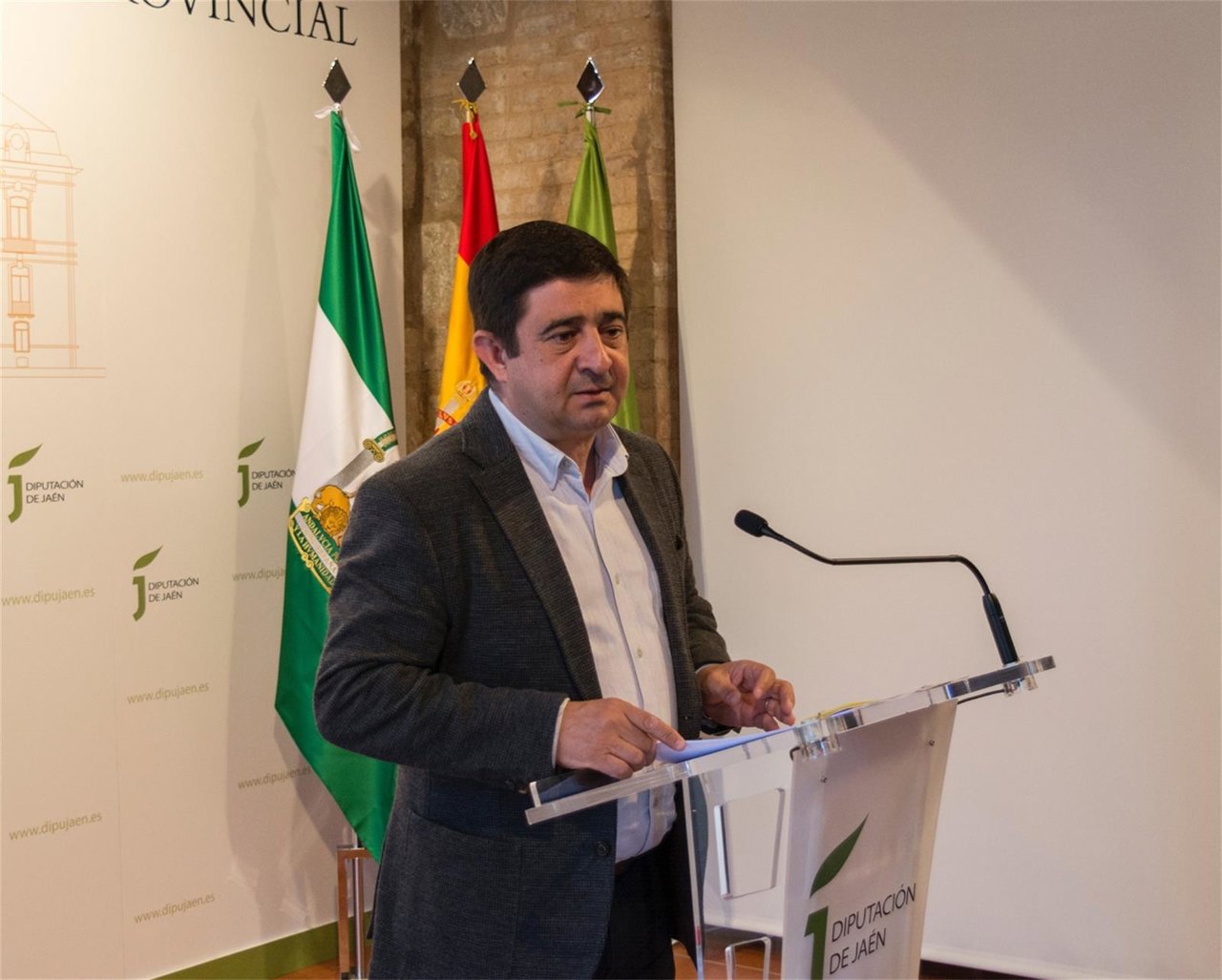 El presidente de Diputación, Francisco Reyes