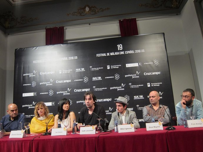 Presentación de 'La próxima piel' en el Festival de Cine de Málaga