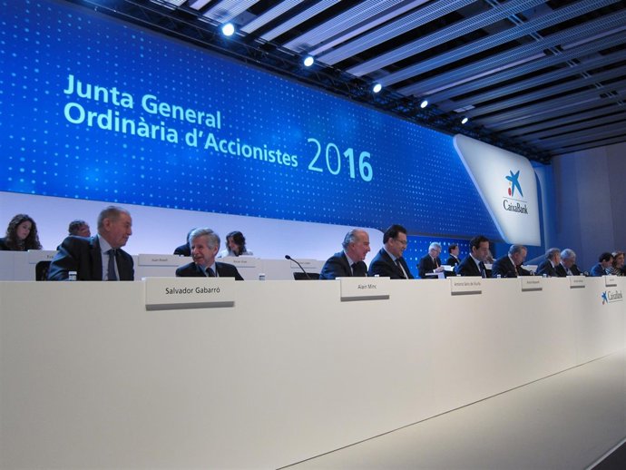 Junta de accionistas de CaixaBank 2016