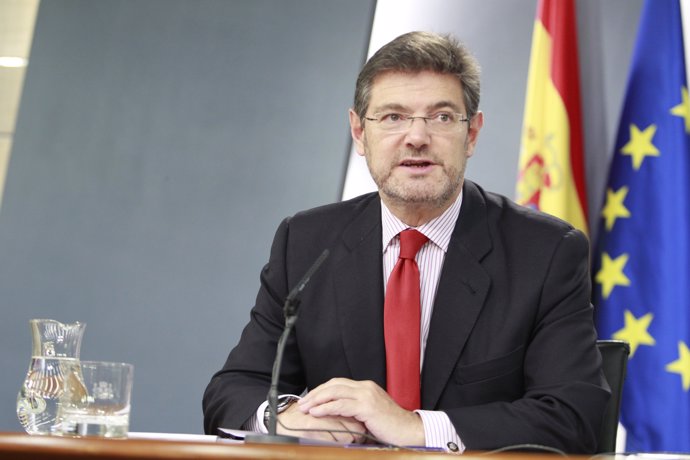 Rueda de prensa de Rafael Catalá tras el Consejo de Ministros
