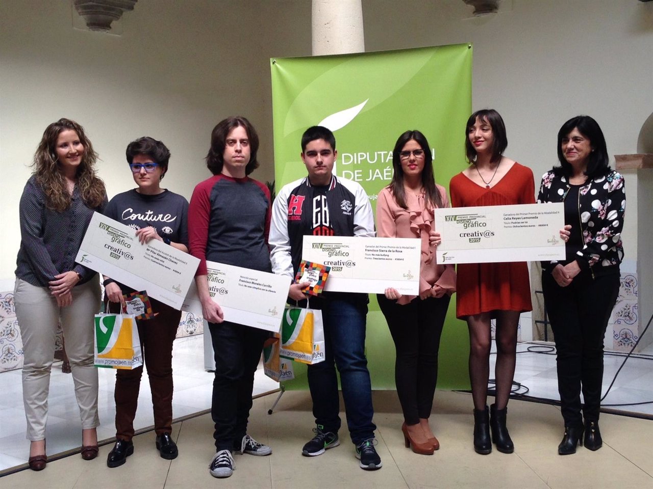 Entrega de los premios de 'Creativ@s' de la Diputación de Jaén