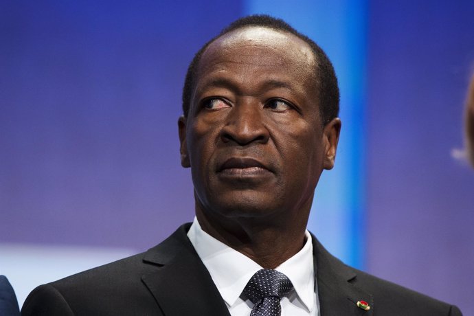 Ex presidente de Burkina Faso, Blaise Compaore