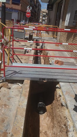 Obras en Torrent (Valencia)