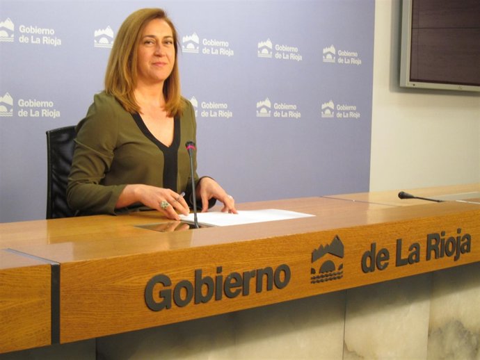 La portavoz del Gobierno riojano, Begoña Martínez, informa  Consejo de Gobierno