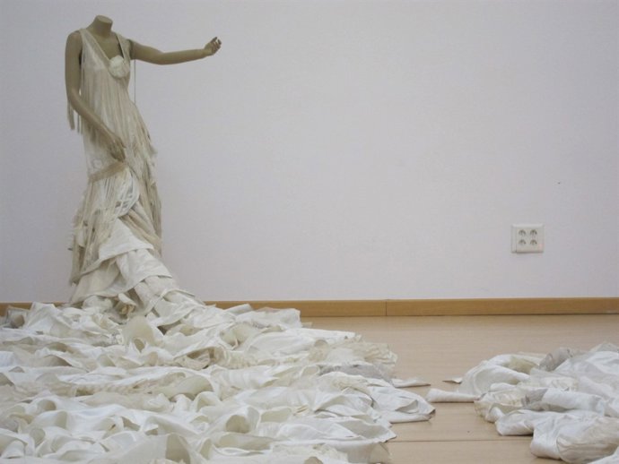 Vestido de Victorio & Lucchino creado para un espectáculo del Palacio Festivales