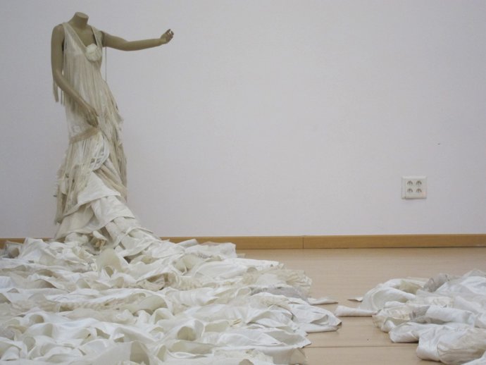 Vestido de Victorio & Lucchino creado para un espectáculo del Palacio Festivales