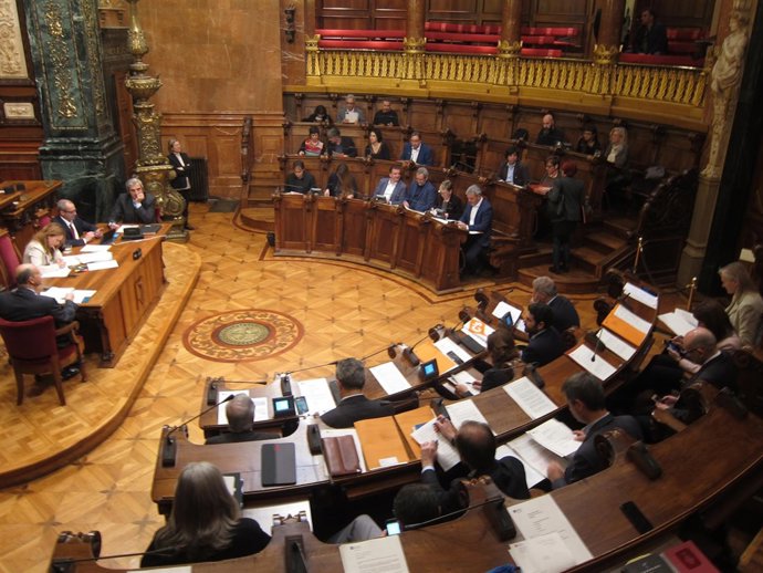 Pleno del Ayuntamiento de Barcelona