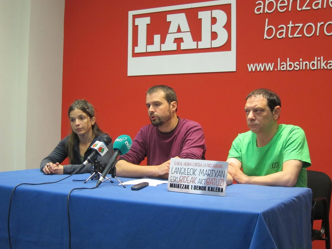 Ruede de prensa de LAB.