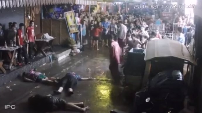 Una familia de británicos recibe una paliza en Tailandia