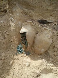 La Junta ordena suspender las obras en la zona del hallazgo de las ánforas