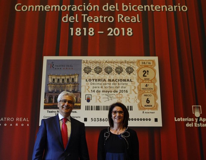 Décimo dedicado a la conmemoración del  bicentenario del Teatro Real