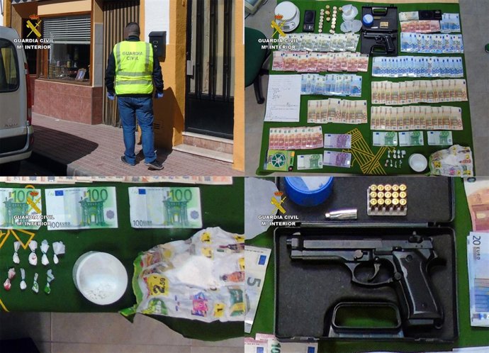 La Guardia Civil Desmantela Un Punto De Venta De Cocaína En Bullas
