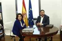 Oriol Junqueras lamenta "la nueva acometida" del Gobierno recurriendo otra ley catalana