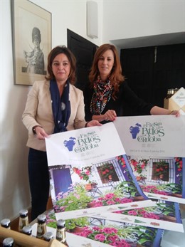 Ambrosio y Leiva en la presentación